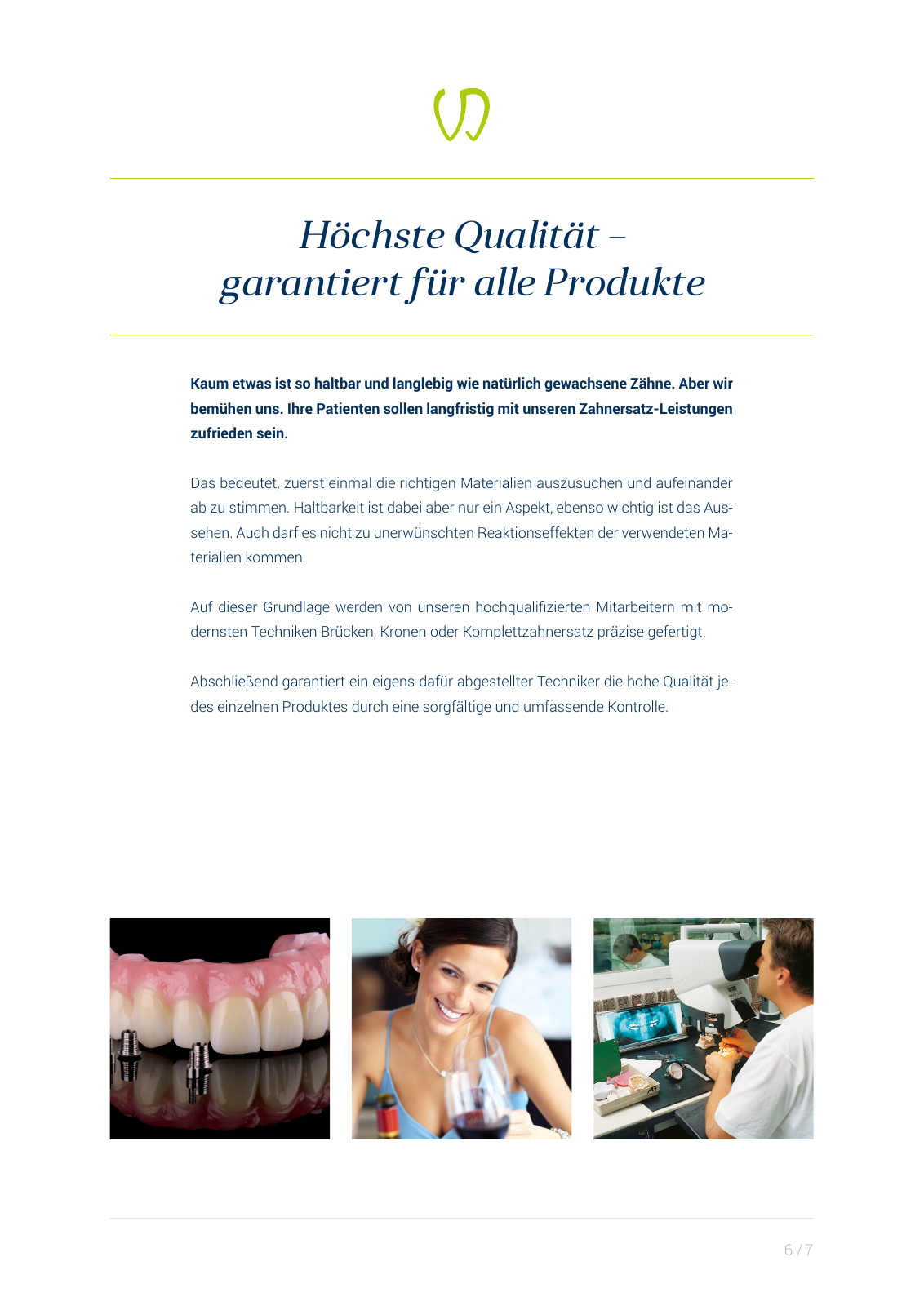 Vorschau Volksdorfer Dental-Labor | Lexikon Seite 7