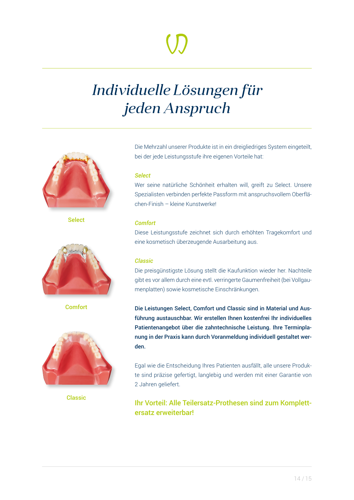 Vorschau Volksdorfer Dental-Labor | Lexikon Seite 15